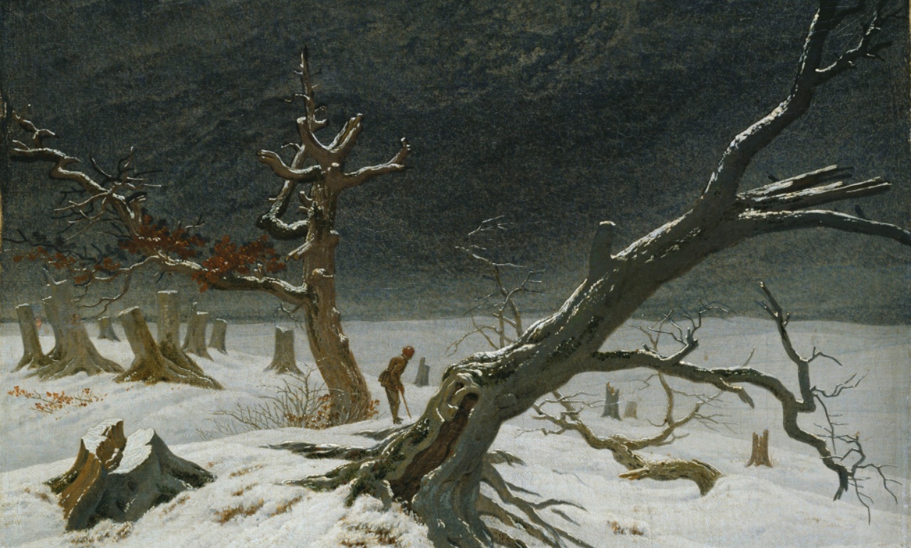 Caspar David Friedrich, <i>Winter Landscape</i>, around 1811