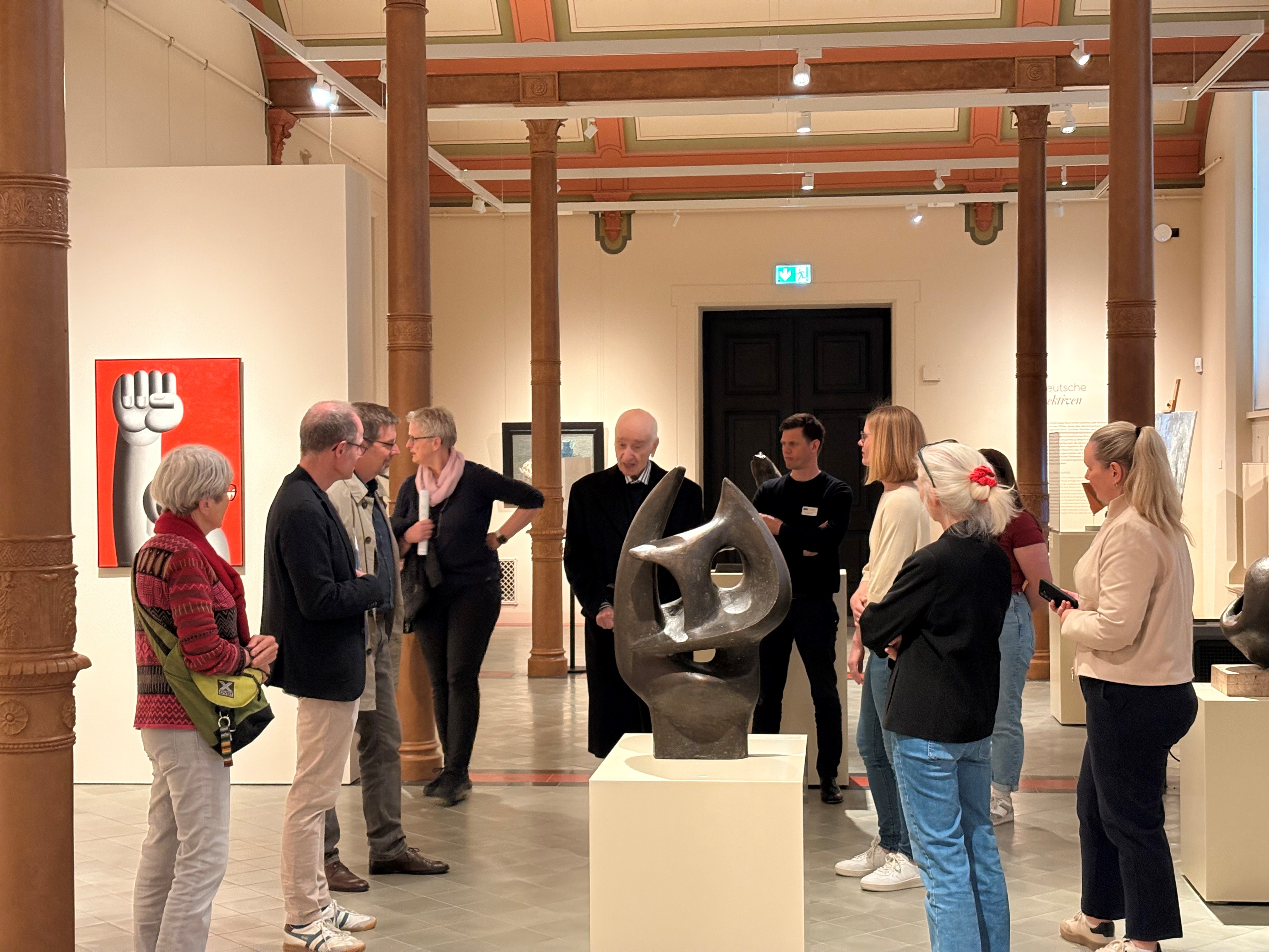 Armin Mueller-Stahl im Staatlichen Museum © SSGK-MV 