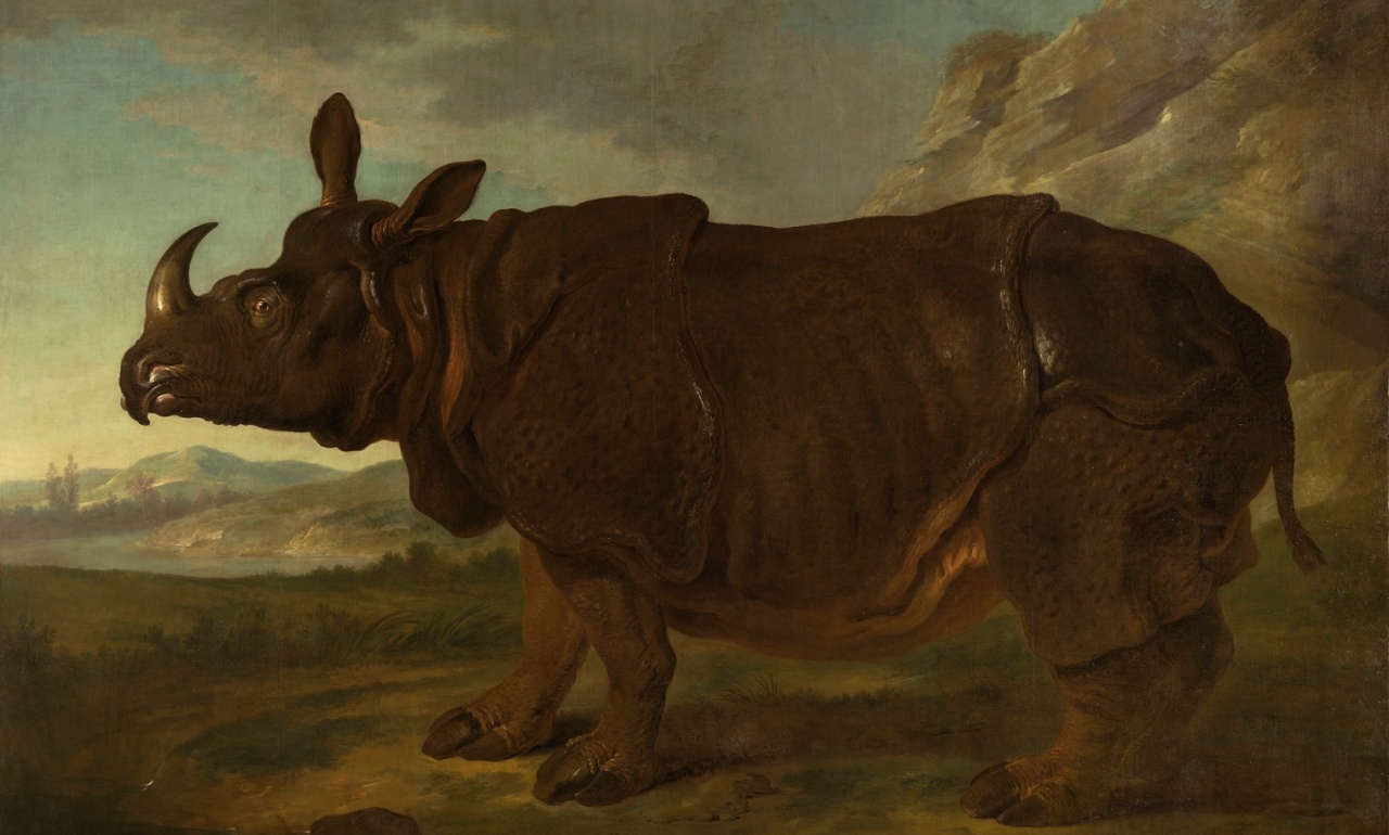 Jean-Baptiste Oudry, <i>Rhinoceros</i>,1749