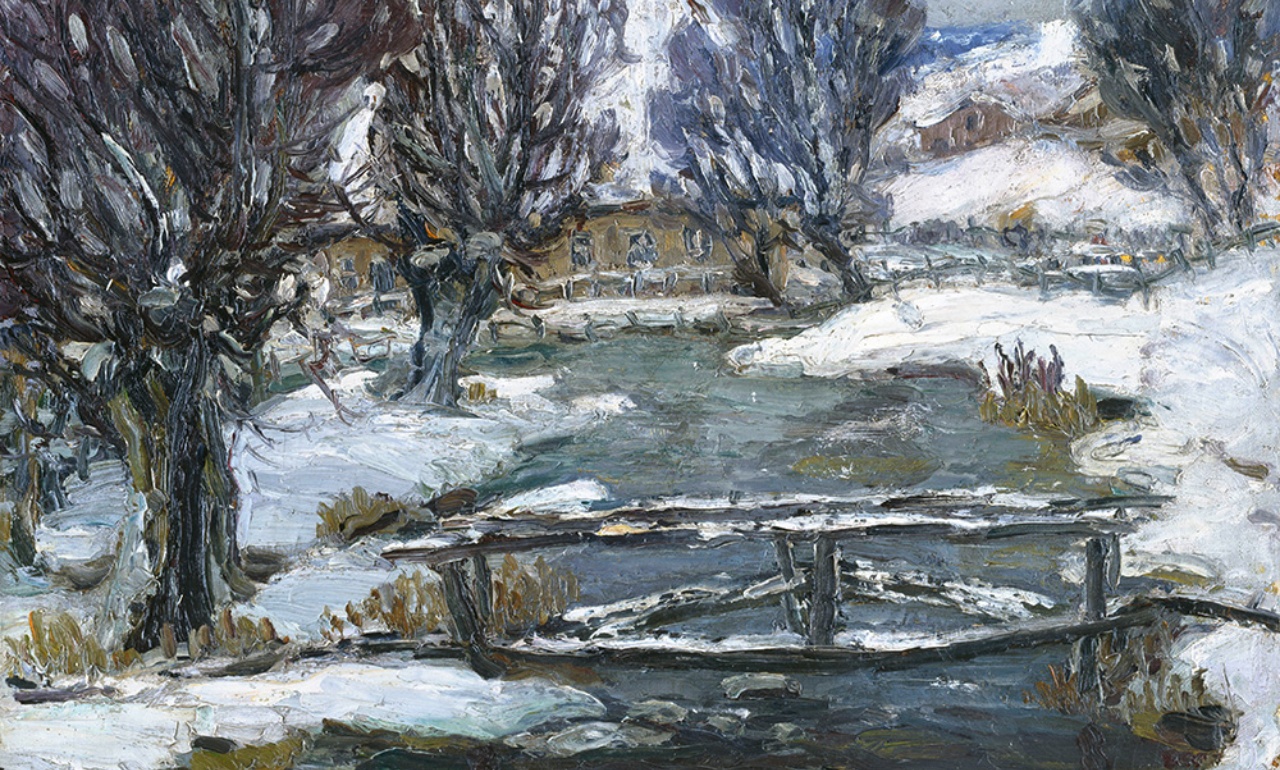 Marie Hager, Winter, um 1920